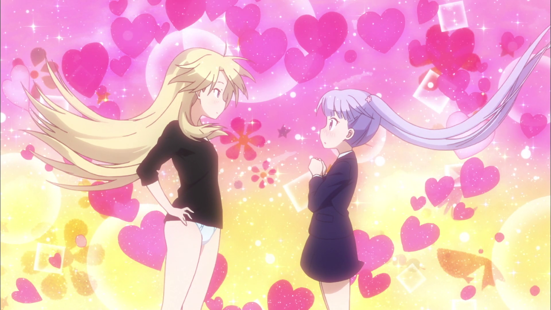 Aoba keeps running into her boss wearing panties