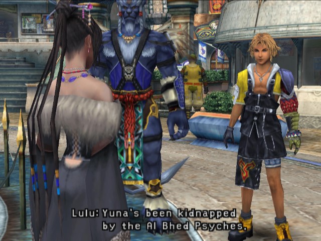 Lulu reports that Yuna’s been kidnapped