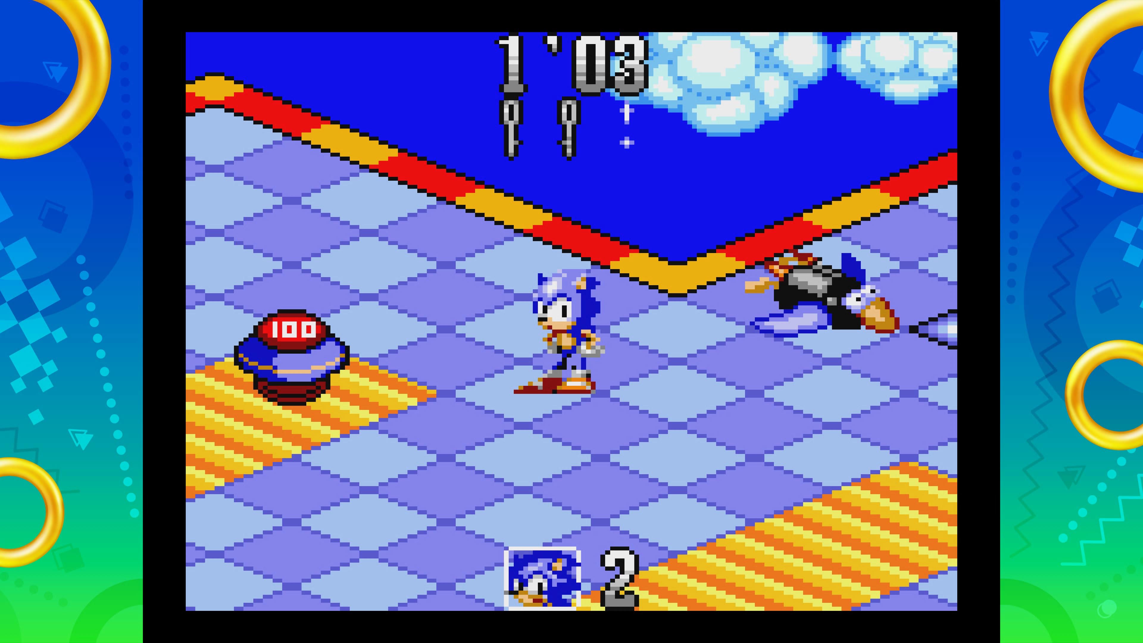 Among the Game Gear titles is the isometric Sonic Labyrinth