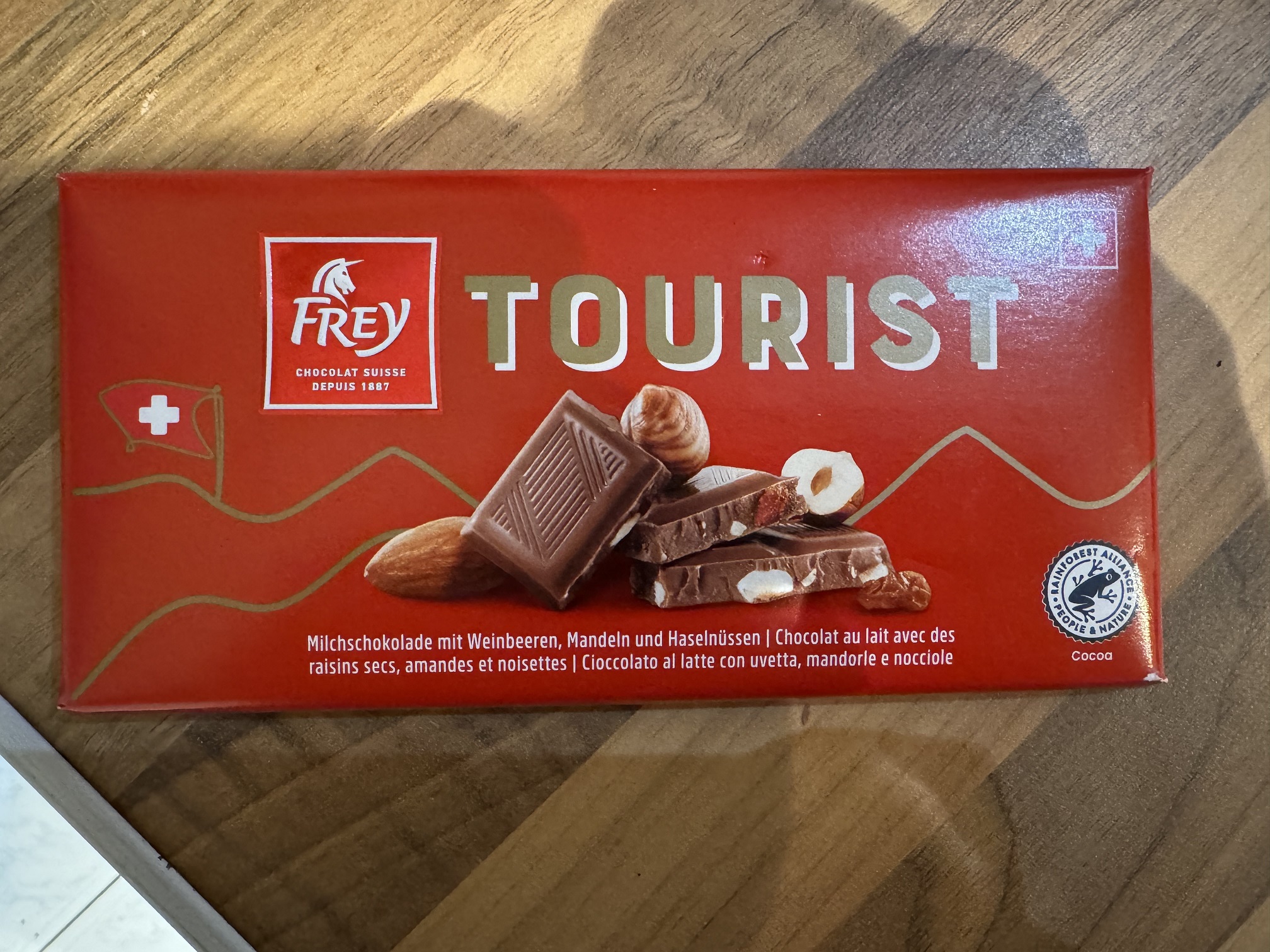 Chocolate specifically for Tourists…
